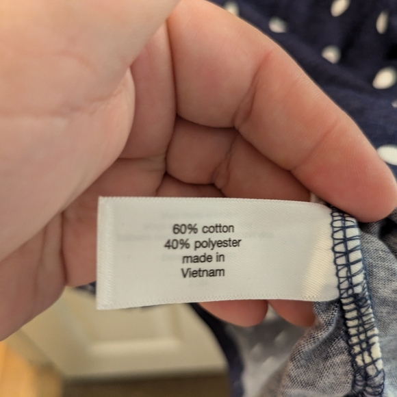 New with tags! Purple tee with white polka dots, size 22/24 - Picture 7 of 13